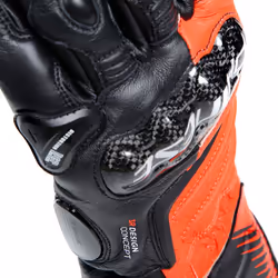 Dainese Carbon 4 Long Gants de moto, noir-blanc-rouge, taille XL - Vue supplémentaire 11