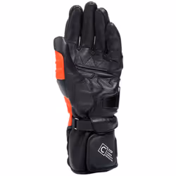 Dainese Carbon 4 Long Gants de moto, noir-blanc-rouge, taille XL - Vue supplémentaire 5