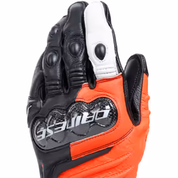 Dainese Carbon 4 Long Gants de moto, noir-blanc-rouge, taille L - Vue supplémentaire 9