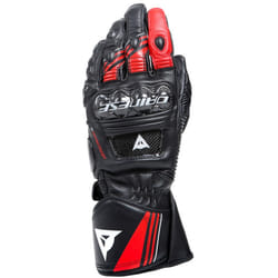 Dainese Druid 4 Gants de moto, noir-blanc-rouge, taille L pour Hommes