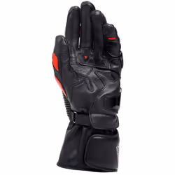 Dainese Druid 4 Gants de moto, noir-blanc-rouge, taille L pour Hommes