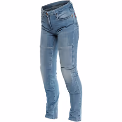 Dainese Denim Stone Slim Jeans moto pour dames, bleu, taille 30 pour Femmes