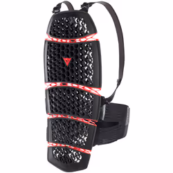 Dainese Pro Armor 2.0 Short Protection dorsale, noir-rouge, taille L 2XL pour Hommes
