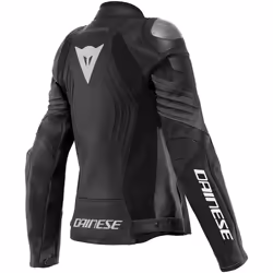 Dainese Racing 4 Veste en cuir de moto pour dames, noir, taille 40 pour Femmes - Vue supplémentaire 4