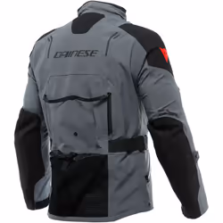 Dainese Hekla Absoluteshell Pro 20K D-Dry Veste textile de moto, noir-gris, taille 46 pour Hommes