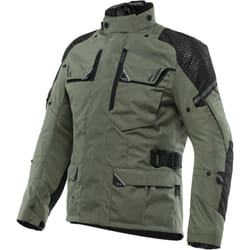 Dainese Ladakh 3L D-Dry Veste textile de moto, noir-vert, taille 54 pour Hommes