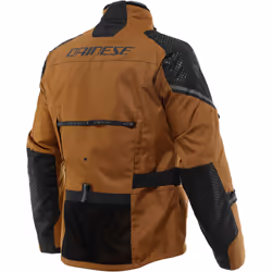 Dainese Ladakh 3L D-Dry Veste textile de moto, noir-brun, taille 54 pour Hommes