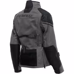 Dainese Ladakh 3L D-Dry Veste textile de moto pour dames, noir-gris, taille 42 pour Femmes