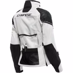Dainese Ladakh 3L D-Dry Veste textile de moto pour dames, noir-blanc, taille 40 pour Femmes