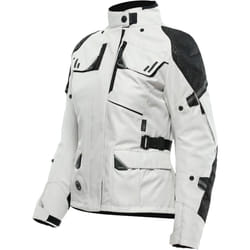 Dainese Ladakh 3L D-Dry Veste textile de moto pour dames, noir-blanc, taille 42 pour Femmes