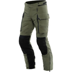 Dainese Hekla Absoluteshell Pro 20K D-Dry Pantalon textile de moto, noir-vert, taille 58 pour Hommes