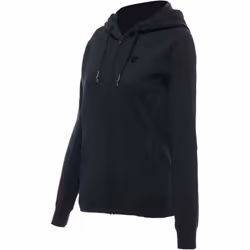 Dainese Logo Sweat à capuche zippé pour dames, noir, taille XL pour Femmes
