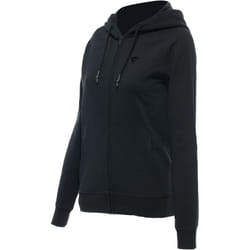 Dainese Logo Sweat à capuche zippé pour dames, noir, taille XL pour Femmes