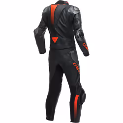 Dainese Laguna Seca 5 Costume en cuir de moto 2 pièces, noir-gris-rouge, taille 50 pour Hommes - Vue supplémentaire 11