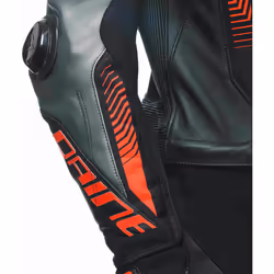 Dainese Laguna Seca 5 Costume en cuir de moto 2 pièces, noir-gris-rouge, taille 50 pour Hommes - Vue supplémentaire 8