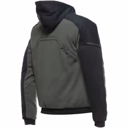 Dainese Daemon-X Safety Moto Zip Sweat à capuche, noir-vert, taille 58 pour Hommes