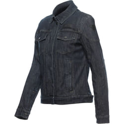 Dainese Denim Tex Veste textile de moto pour dames, bleu, taille 42 pour Femmes