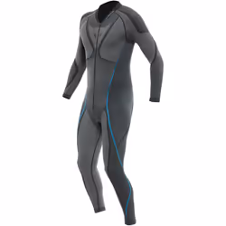 Dainese Dry Suit Sous-vêtement, gris-bleu, taille XS S pour Hommes