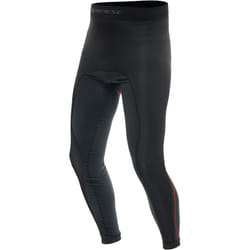 Dainese No-Wind Thermo LS Pantalon fonctionnel, noir-rouge, taille L pour Hommes