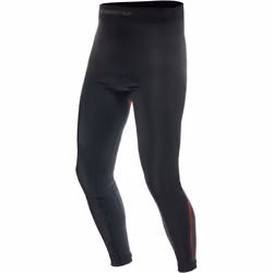 Dainese No-Wind Thermo LS Pantalon fonctionnel, noir-rouge, taille XL 2XL pour Hommes