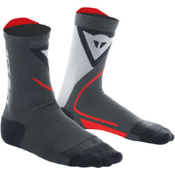 Dainese Thermo Mid Chaussettes, noir-gris-rouge, taille 36 - 38 pour Hommes