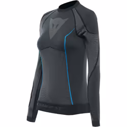 Dainese Dry LS Chemise fonctionnelle pour dames, gris-bleu, taille XS S pour Femmes