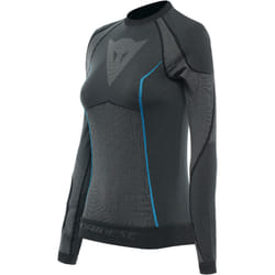 Dainese Dry LS Chemise fonctionnelle pour dames, gris-bleu, taille L XL pour Femmes