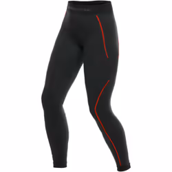 Dainese Thermo Pantalon fonctionnel pour dames, noir-rouge, taille M pour Femmes