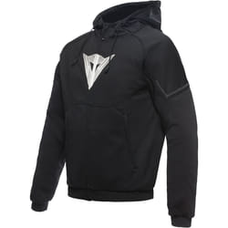 Dainese Daemon-X Safety Moto Zip Sweat à capuche, noir-blanc, taille 60 pour Hommes