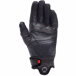 Dainese Karakum Ergo-Tek Magic Connection Gants de moto, noir-rouge, taille 3XL pour Hommes