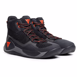 Dainese Atipica Air 2 Chaussures de moto, noir-rouge, taille 42 pour Hommes