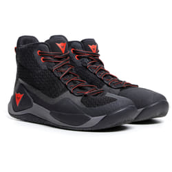 Dainese Atipica Air 2 Chaussures de moto, noir-rouge, taille 44 pour Hommes