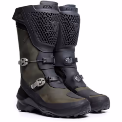 Dainese Seeker Gore-Tex Bottes de moto, noir-vert, taille 39 pour Hommes