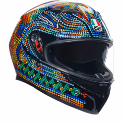 AGV K3 Rossi Winter Test 2018 Casque, multicolore, taille XS pour Hommes