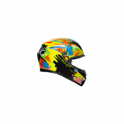 Casque moto intégral AGV K3 E2206 Rossi Winter Test 2019