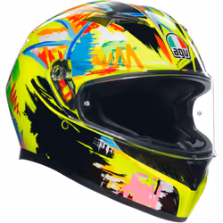 AGV K3 Rossi Winter Test 2019 Casque, multicolore, taille XL pour Hommes