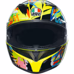AGV K3 Rossi Winter Test 2019 Casque, multicolore, taille 2XL pour Hommes - Vue supplémentaire 4