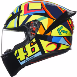 AGV K-1 S Soleluna 2017 Casque, multicolore, taille L pour Hommes - Vue supplémentaire 5