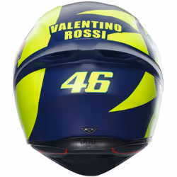 AGV K-1 S Soleluna 2018 Casque, bleu-jaune, taille M pour Hommes - Vue supplémentaire 4
