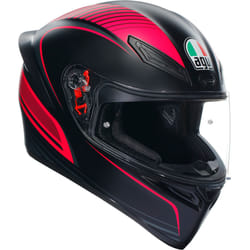 AGV K-1 S Warmup Casque, noir-rose, taille XL pour Hommes