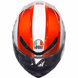 AGV K-6 S Sic58 Casque, noir-blanc-rouge, taille XS pour Hommes