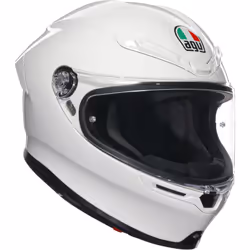 AGV K6 S Casque, blanc, taille XL pour Hommes