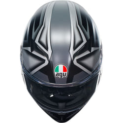 AGV K3 Compound Casque, noir-gris, taille XS pour Hommes