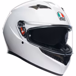 AGV K3 Mono Casque, blanc, taille L pour Hommes