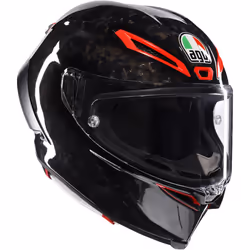AGV Pista GP RR Italia Carbonio Forgiato Casque, charbon, taille L pour Hommes
