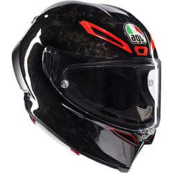 AGV Pista GP RR Italia Carbonio Forgiato Casque, charbon, taille L pour Hommes