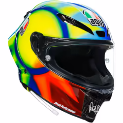 AGV Pista GP RR Soleluna 2021 22.06 Casque, multicolore, taille XL pour Hommes