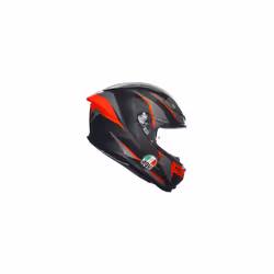 Casque Agv K6 S Agv E2206  Slashcut Black/Grey/Red S