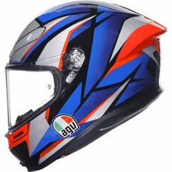 AGV K-6 S Slashcut Casque, noir-rouge-bleu, taille XS pour Hommes - Vue supplémentaire 5
