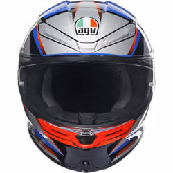 AGV K-6 S Slashcut Casque, noir-rouge-bleu, taille XS pour Hommes - Vue supplémentaire 7